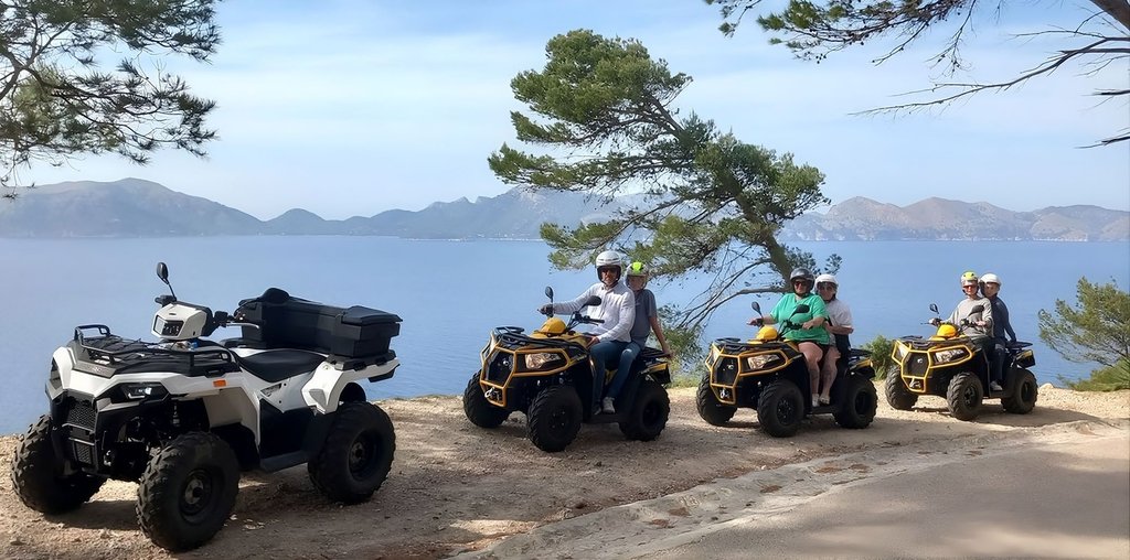 Alcudia Quad Tours for Coast, Mountain and Sunset