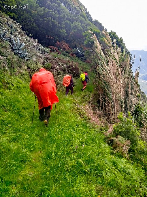 Hiking on Santa Maria Island