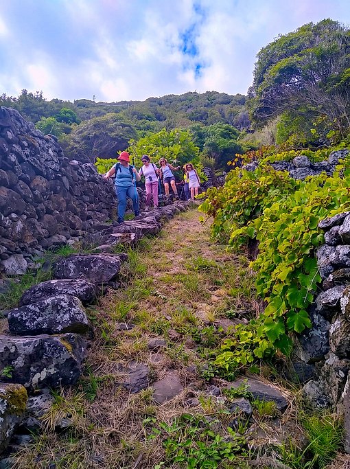 Hiking on Santa Maria Island