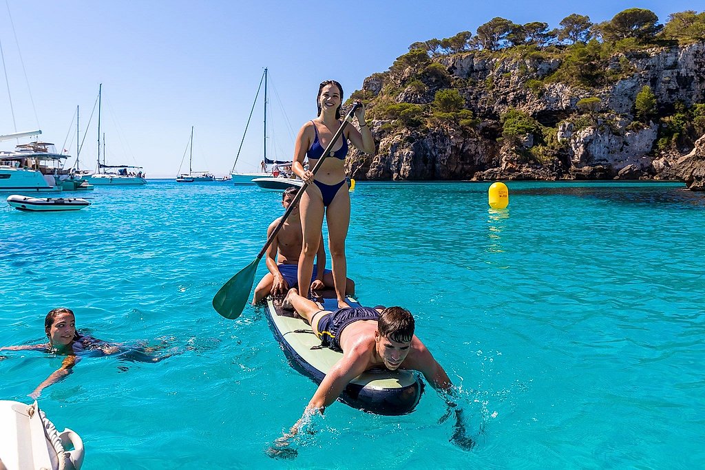 Menorca Sailboat Trip from Cala Galdana