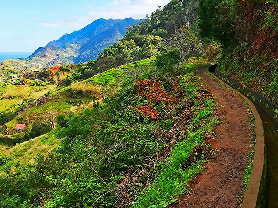 Levada do Castelejo Waterfall Walk in Madeira