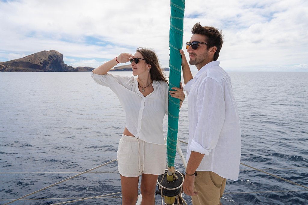 Private Half-Day Catamaran in Ponta de São Lourenço